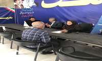 حضور و پاسخگویی  رییس مرکز بهداشت غرب کرج در مصلی نماز جمعه 